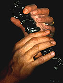 hyperrealism paintings by Marcel Franquelin